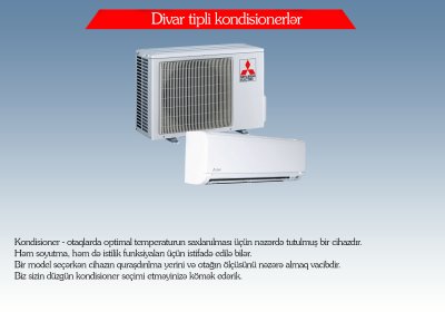 Divar tipli kondisionerlər